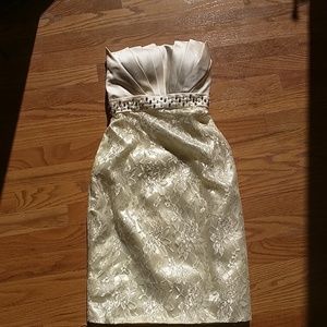 Professionally made in Japan Strapless Dress, sz 8